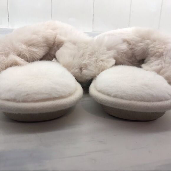 Zizor Fluffy Open Toe Slipper - Picture 4 of 5